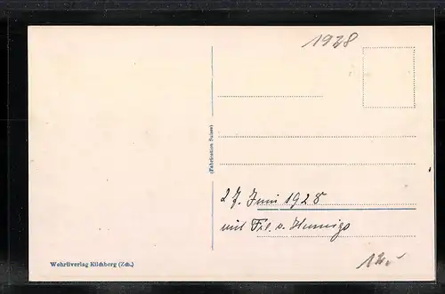 AK Andermatt, Stadtansicht mit Hotel und Kirche