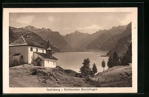 AK Seelisberg, am Schlösschen Beroldingen