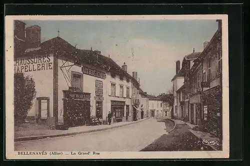 AK Bellenaves, La Grand` Rue