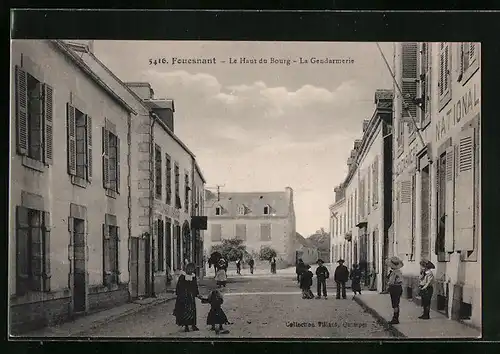 AK Fouesnant, Le haut du Bourg, La Gendarmerie