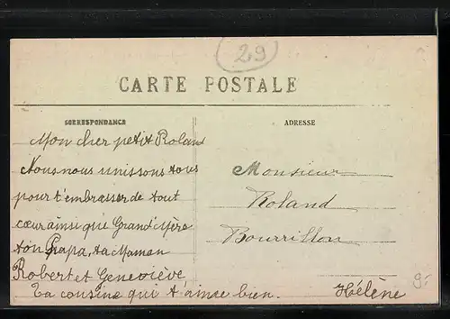 AK Fouesnant, Le haut du Bourg, La Gendarmerie
