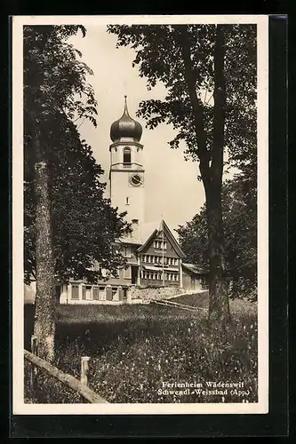 AK Schwendi-Weissbad /App., Ferienheim Wädenswil