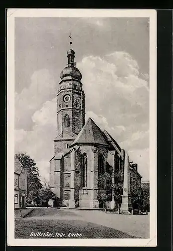 AK Buttstädt i. Thür., an der Kirche