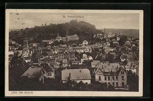 AK Linz am Rhein, Gesamtansicht mit St. Antoniushaus