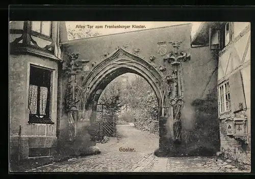 AK Goslar, Altes Tor zum Frankenberger Kloster