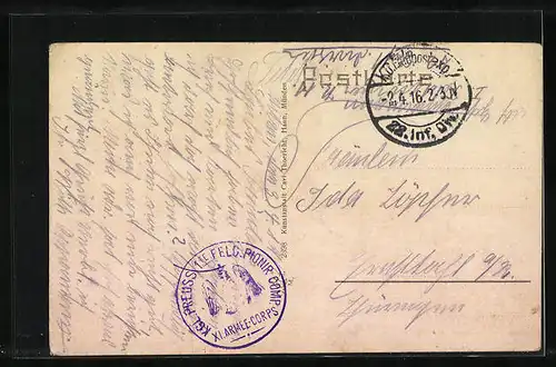 AK Hanstein, Totale mit Burg