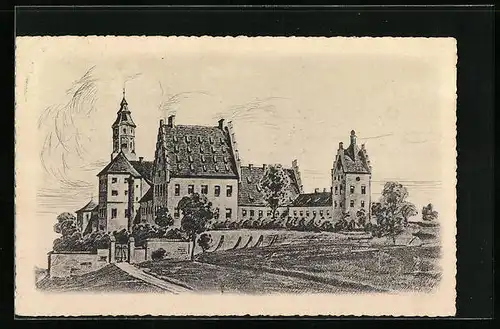 AK Babenhausen, Fürstl. Fugger'sches Schloss