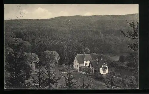 AK Idstein i. T., Forsthaus vom Hügel, Restaurant