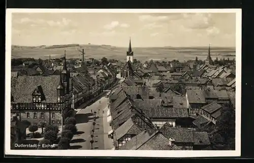 AK Duderstadt-Eichstädt, Totale aus der Vogelschau