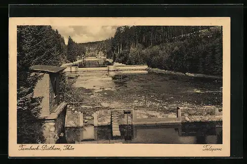 AK Tambach-Dietharz i. Thür., Talsperre