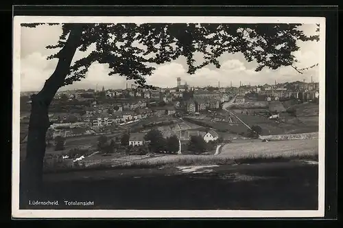 AK Lüdenscheid, Totalansicht