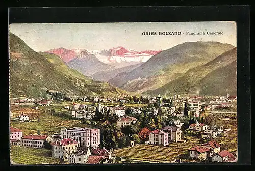 AK Gries - Bolzano, Panorama Generale