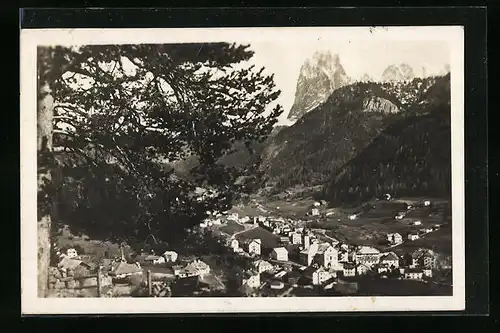 AK Ortisei, col Sassolungo, Veduta Generale