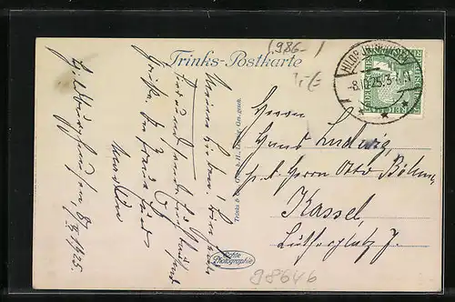 AK Hildburghausen, Markt mit Geschäften