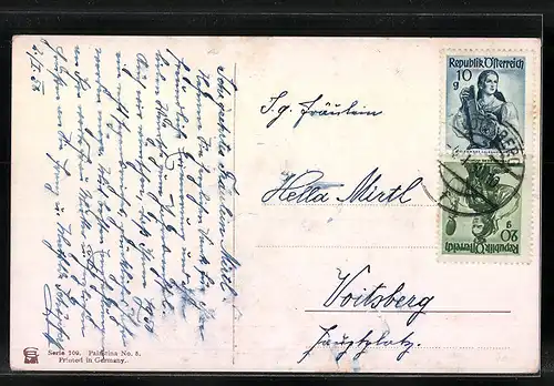 Künstler-AK Friedrich Perlberg: Bethlehem, Panorama