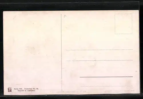 Künstler-AK Friedrich Perlberg: Le Sinai, Dschebel Mousa
