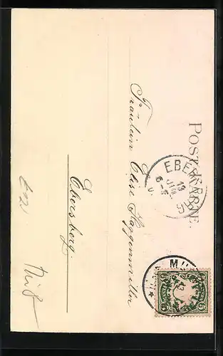 AK München, Alter Rathaus-Turm