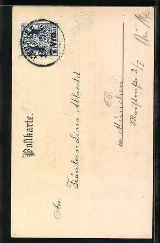 Lithographie München, St. Annakirche