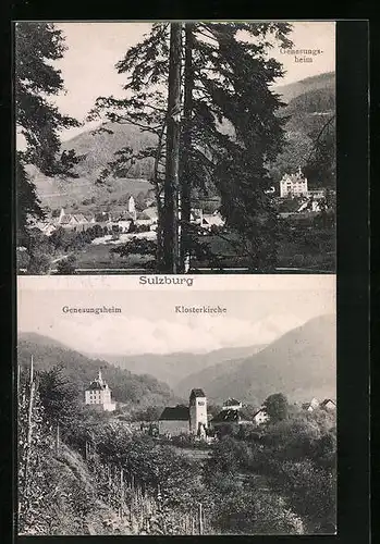 AK Sulzburg, Ganesungsheim und Klosterkirche