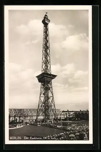 AK Berlin, Ansicht des Funkturms