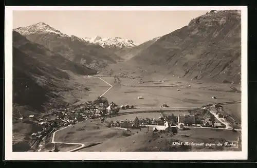 AK Andermatt, Andermatt gegen die Furka