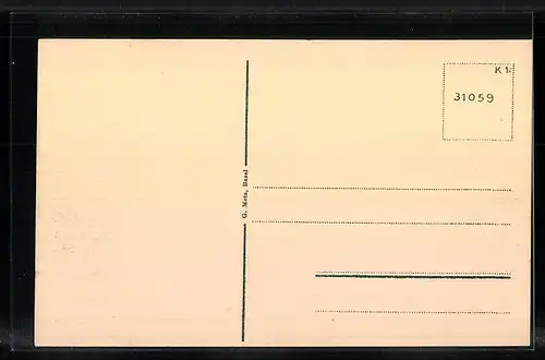 AK Appenzell, Panorama mit Hohem Kastein, Seealpsee