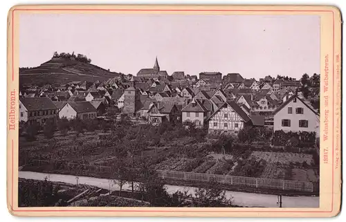 Fotografie Römmler & Jonas, Dresden, Ansicht Heilbronn, Blick auf den Weinsberg und Weibertreue