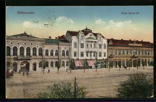 AK Békéscsaba, Szent István-tér