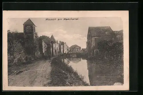 AK Mouzon, Partie am Maaskanal