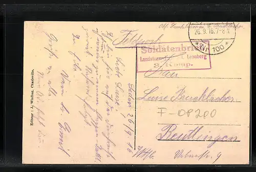 AK Sedan, Place Nassau et Avenue Philippoteaux