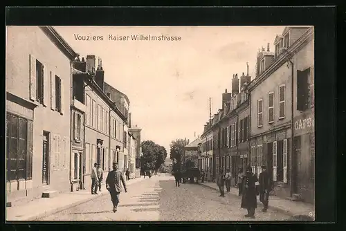 AK Vouziers, Kaiser Wilhelmstrasse