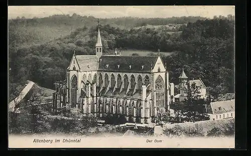 AK Altenberg /Dhünntal, Dom aus der Vogelschau