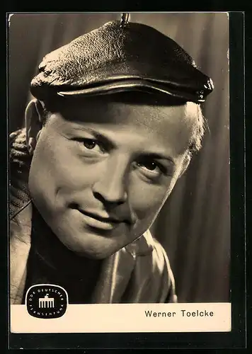 AK Schauspieler Werner Toelcke mit Hut