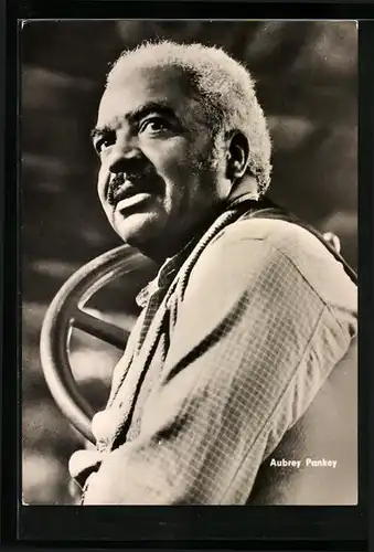 AK Schauspieler Aubrey Pankey im karierten Hemd