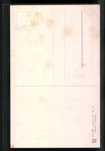 Künstler-AK Friedrich Perlberg: Kairo, Moschee Kait-Bey