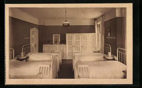 AK Nördlingen, Haushaltungsschule, Ein Schlafsaal