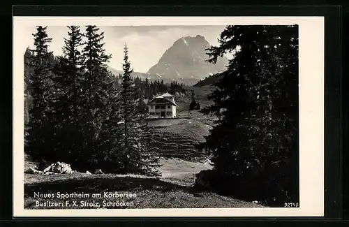 AK Schröcken, Neues Sportheim am Körbersee