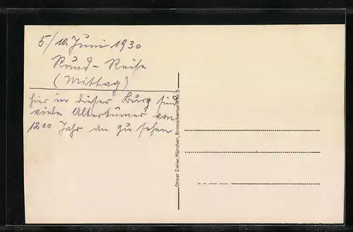 AK Feldkirch, Schattenburg mit Schweizer Bergen