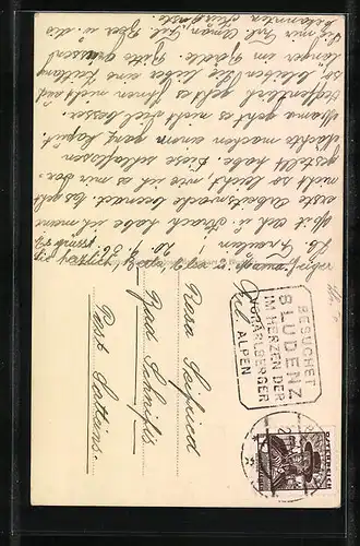 AK Bludenz, Hl. Kreuz-Kirche