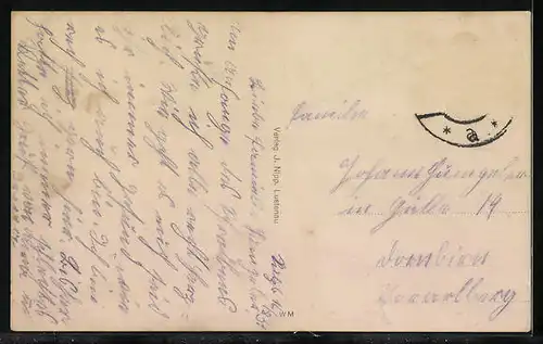 AK Sulzberg, Ortsansicht mit Kirche