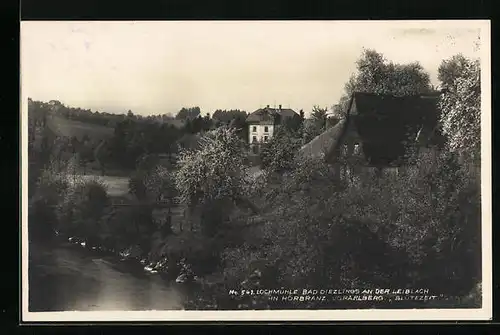 AK Hörbranz, Lochmühle Bad Diezlings an der Leiblach