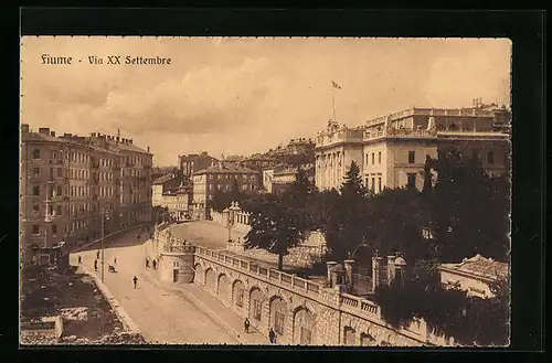 AK Fiume, Via XX Settembre