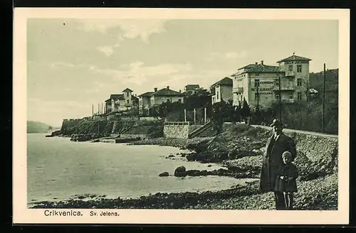 AK Crikvenica, Sv. Jelena mit Pension