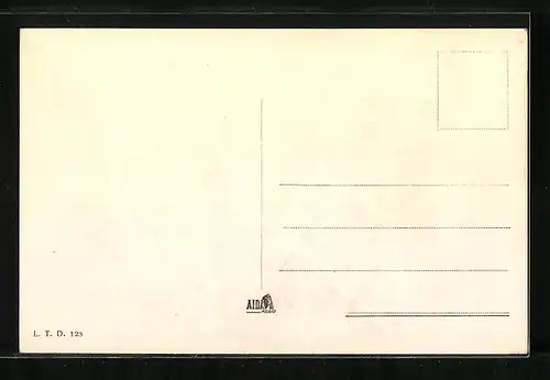 AK Dubrovnik, Strassenpartie mit Gebäudeansicht