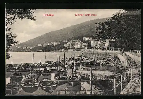 AK Abbazia, Kleiner Bootshafen