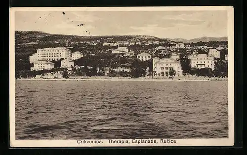 AK Crikvenica, Therapia, Esplanade, Ruzica