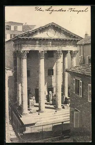 AK Pola, Augustus-Tempel
