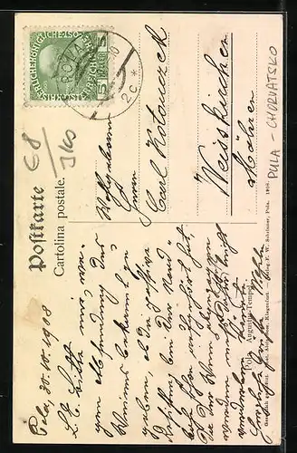 AK Pola, Augustus-Tempel