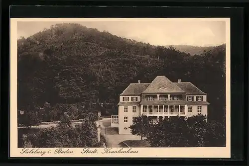AK Sulzburg i. Baden, Städtisches Krankenhaus