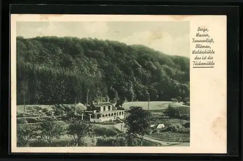 AK Northeim-Land, Pensionshaus und Cafe Tückemühle